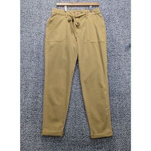 Judy Blue High Rise Cargo Jogger Size 11/30 Outdoor Boho Drawstring Beige